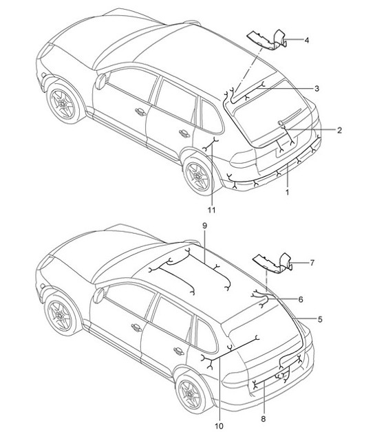 Diagram 902-20 Porsche 911 & 912 (1965-1989) Electrical equipment