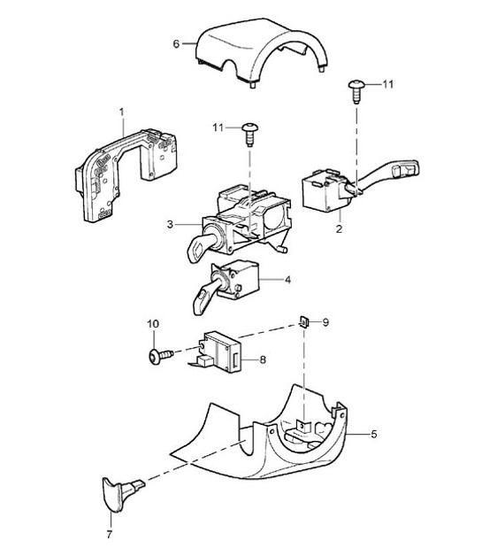 Diagram 903-10 Porsche 971.2 Panamera 4S 2.9L V6 2021-23 