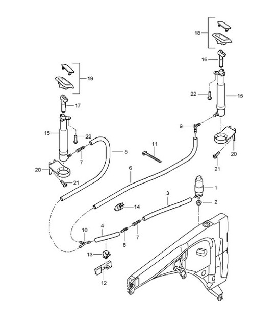 Diagram 904-20 Porsche 911 & 912 (1965-1989) Electrical equipment