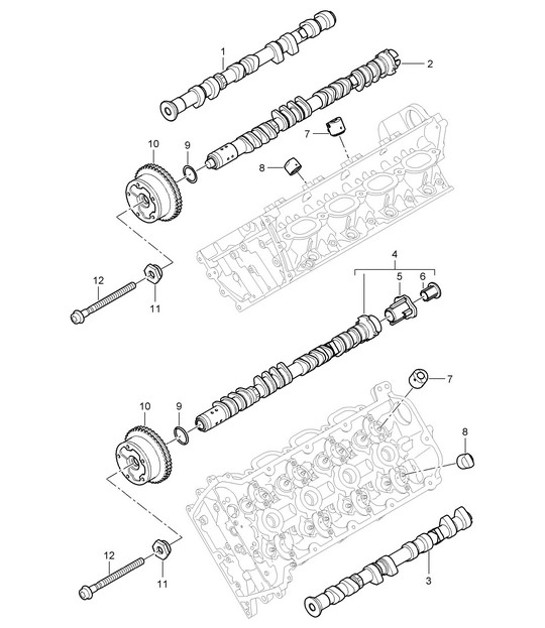 Diagram 103-010 Porsche 911 & 912 (1965-1989) Engine