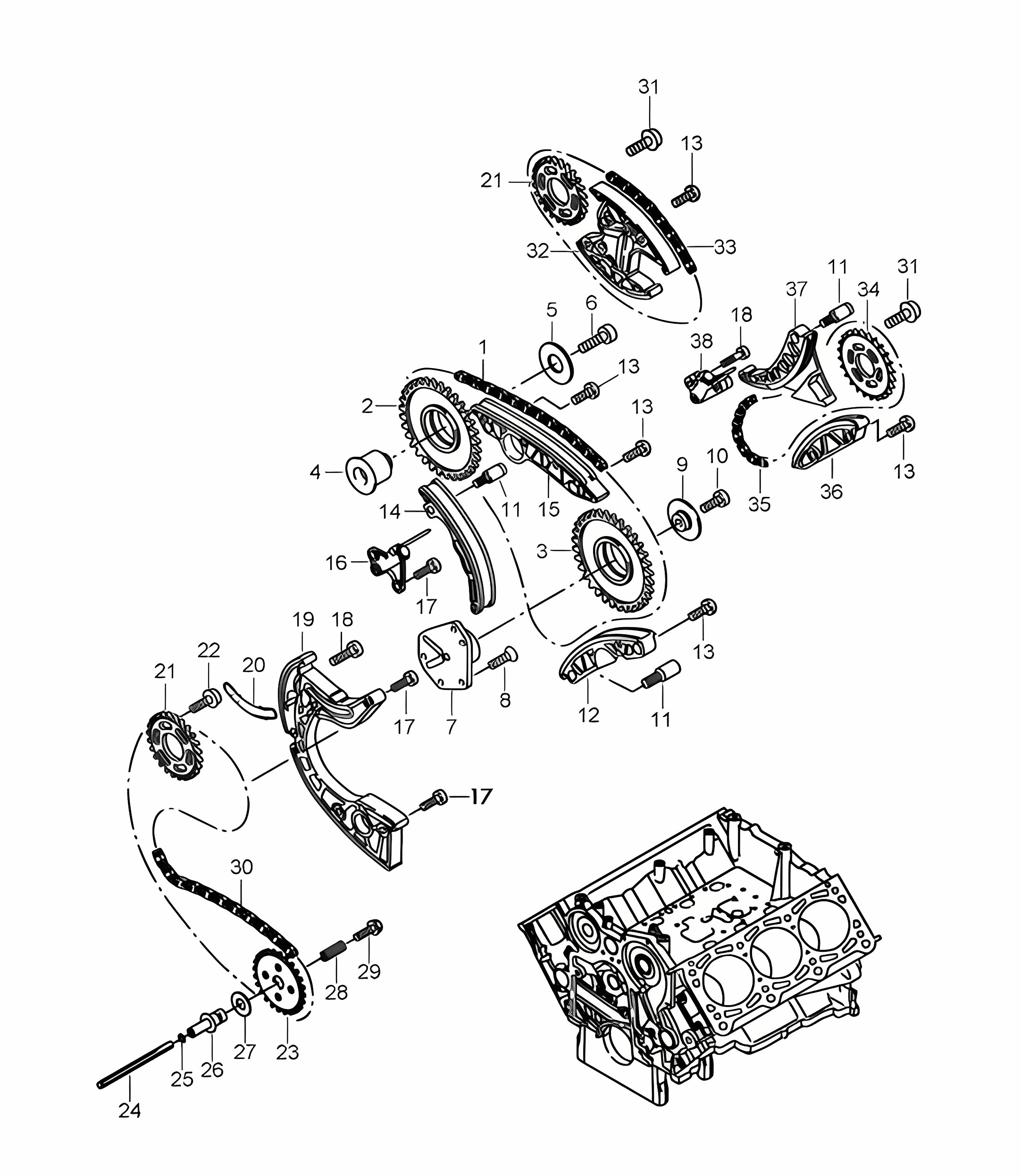 Valve control (Model: 059D) Cayenne 9PA1 (957) 3.0L Diesel 2007-10