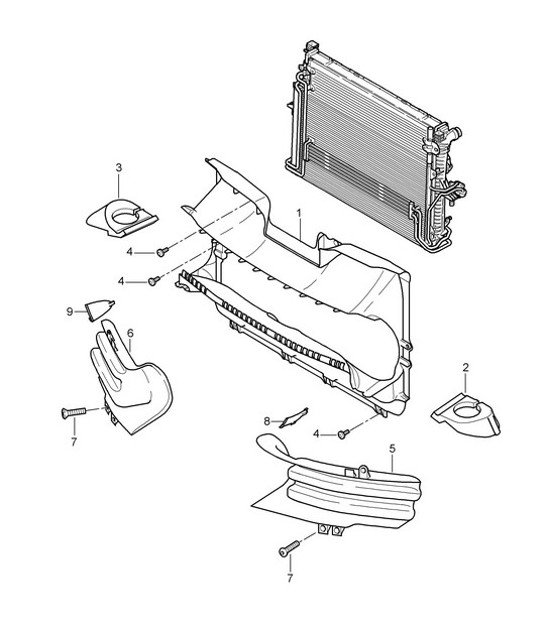 Diagram 105-045 Porsche 911 & 912 (1965-1989) Engine