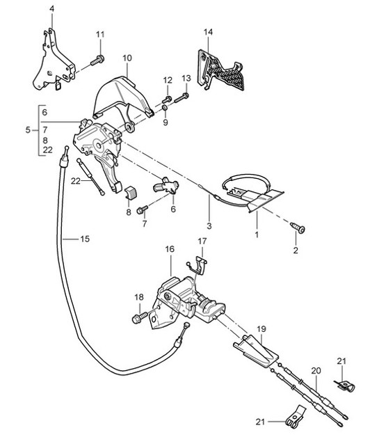 Diagram 701-005 Porsche Taycan (9J1) MK1 2020-2024 