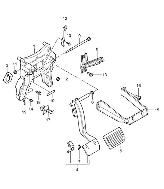 Diagram 702-000 Porsche 971.2 Panamera 2.9L V6 2021-23 