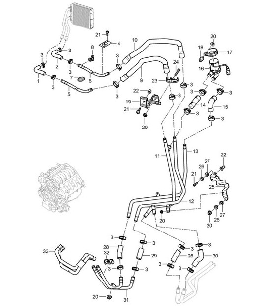 Diagram 813-010 Porsche 991 (911) MK1 2012-2016 Body
