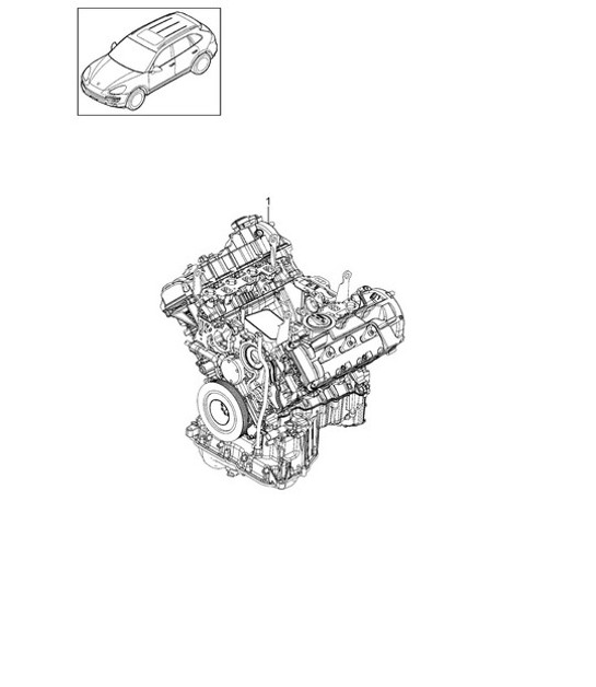Diagram 101-027 Porsche 997 MKII GT2 RS 2011-13 Engine