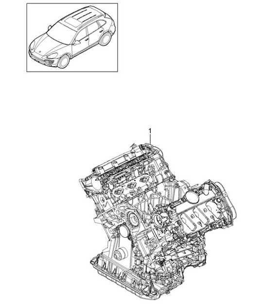 Diagram 101-032 Porsche 944 2.5L 8V 1982-87 