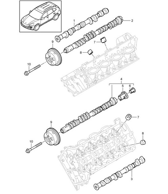 Diagram 103-050 Porsche Taycan (9J1) MK1 2020-2024 