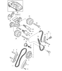 Valve control (Model: 5502,CEYA) Cayenne 92A (958) 3.6L 2011-18