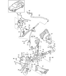 Exhaust gas recirculation / Vacuum system (Model: CRCA,CRCB, CNRB,CVVA, CVVB,CVVC) Cayenne 92A (958) 3.0L DIESEL 05/2011-18