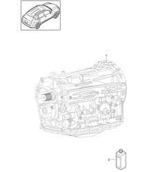 Transmisión de repuesto / Tiptronic (PR:G1G) Cayenne 92A (958) >>2014