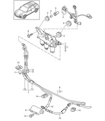 Stabilisatorstang / Kleppenblok / Verbinding / Drukleiding (PR:0AW) Cayenne 92A (958) 2011-18