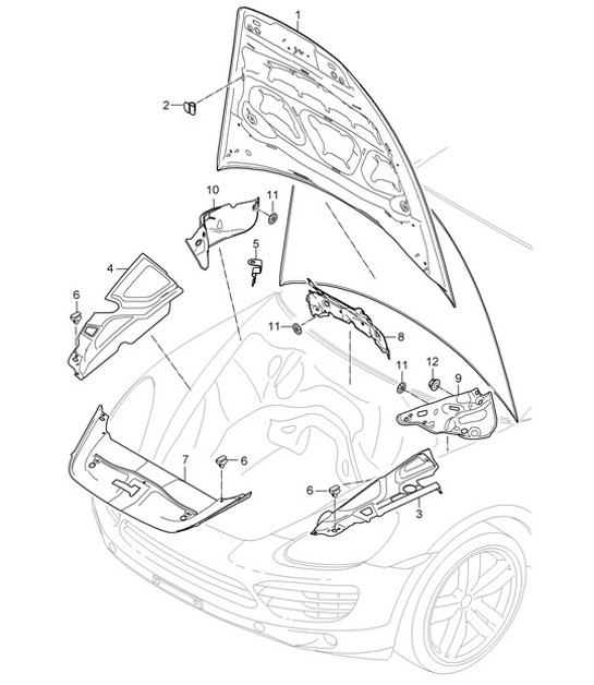 Diagram 807-060 Porsche 9J1.1 Taycan 2020-24 