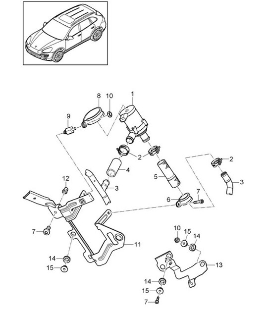 Diagram 813-007 Porsche 997 MK1 GT2 2007-09 Body