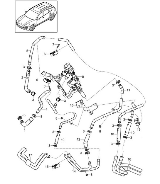 Diagram 813-010 Porsche Macan-e (95C) Electric 2024>> 