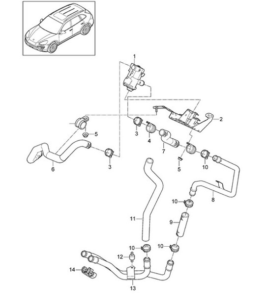 Diagram 813-015 Porsche 993 (911) RS 1994-97 Body
