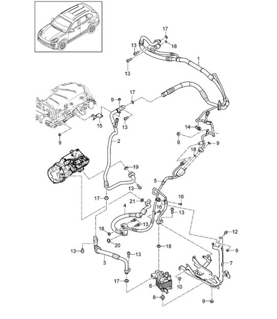Diagram 813-062 Porsche 993 (911) C2 1994-97 Body