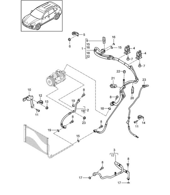 Diagram 813-066 Porsche 997 (911) MK2 2009-2012 Body