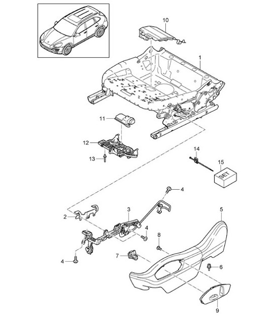 Diagram 817-004 Porsche Cayman 718C (982C) 2017>> Body