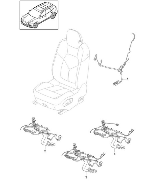 Diagram 817-030 Porsche 997 MK1 TURBO 2007-09 Body