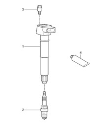Ignition system Cayenne 92A (958) >>2014