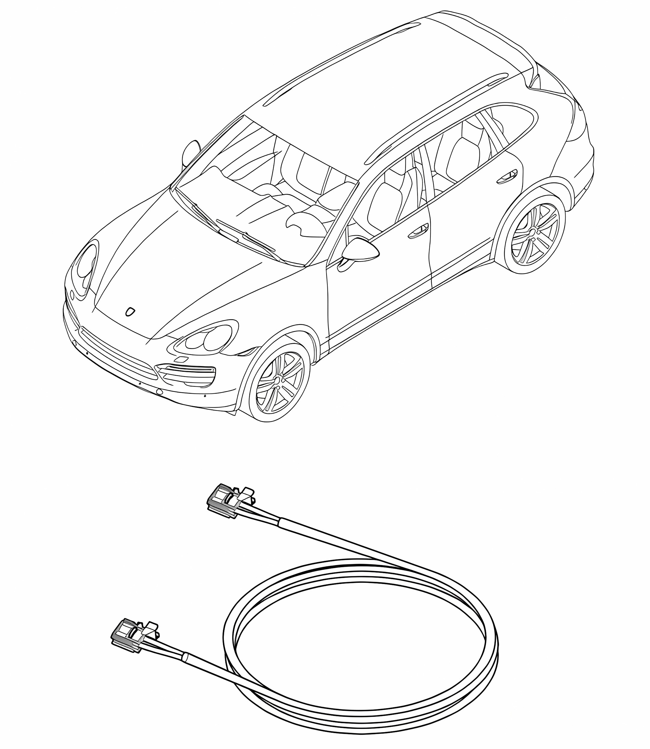 Fibre optic wave conductor Cayenne 92A (958) >>2016