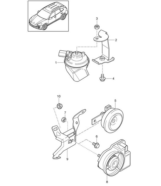 Diagram 903-000 Porsche 911 1987-1989 3.2L G50 Electrical equipment