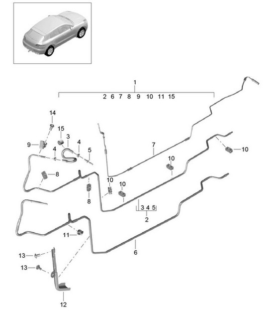 Diagram 201-027 Porsche 944 (1982-1991) 