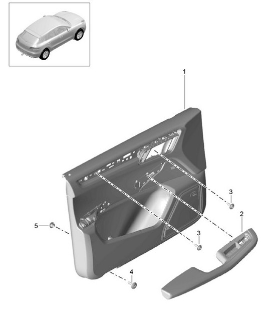 Diagram 808-000 Porsche 993 (911) RS 1994-97 Body