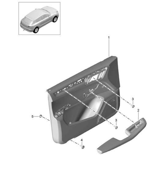 Diagram 808-003 Porsche Boxster 986/987/981 (1997-2016) Body