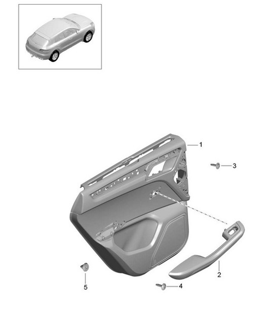 Diagram 808-080 Porsche Boxster 986/987/981 (1997-2016) Body