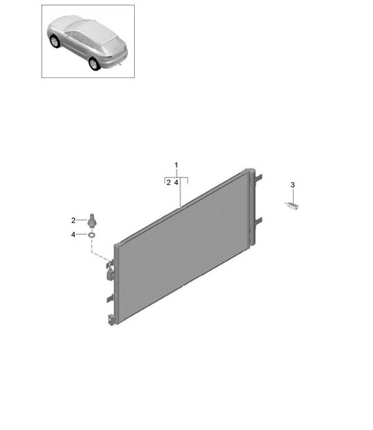 Diagram 813-058 Porsche 971.2 Panamera 4 E-Hybrid 2.9L V6 2021-23 