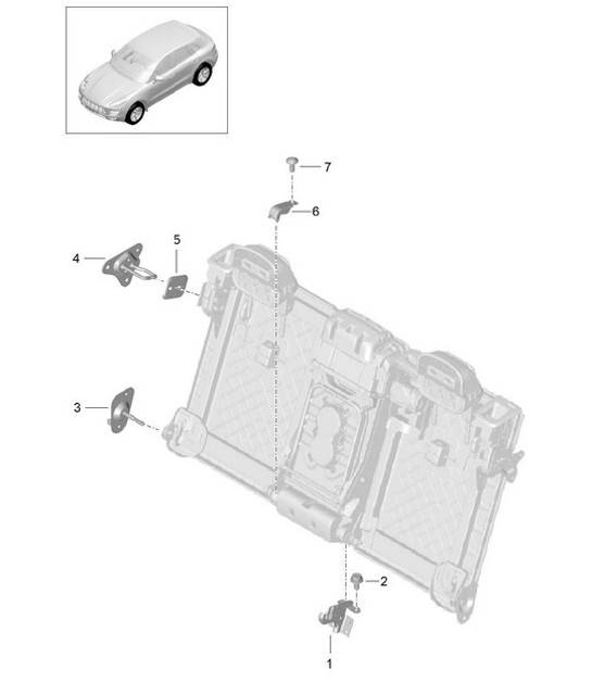 Diagram 817-055 Porsche 997 (911) MK1 2005-2008 Body