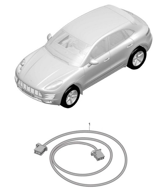 Diagram 902-060 Porsche 997 MKII Carrera C2 3.6L 2009-12 Electrical equipment