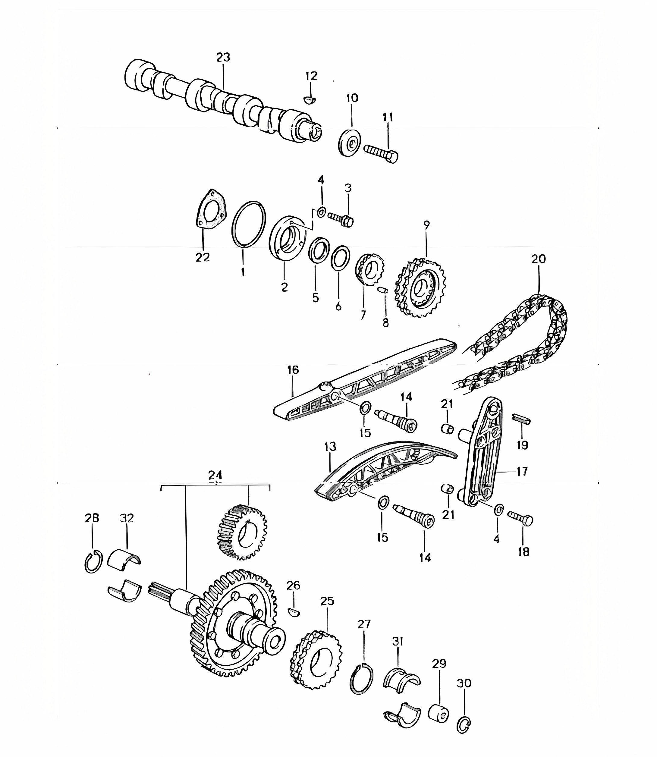valve control right 964 M64.01/02/03 and M64.50 1989-94