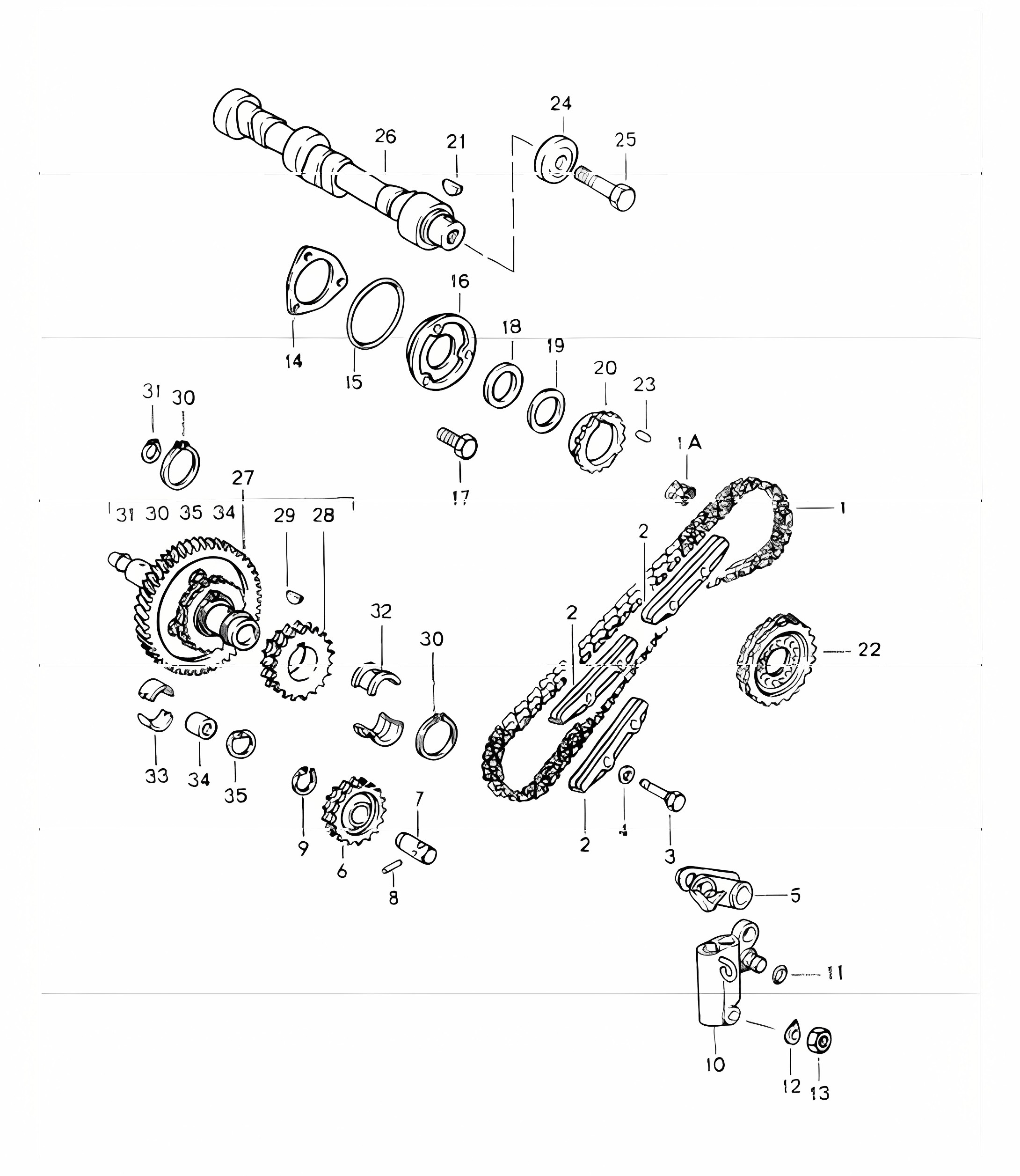 valve control right 964 TURBO M30.69 1991-92