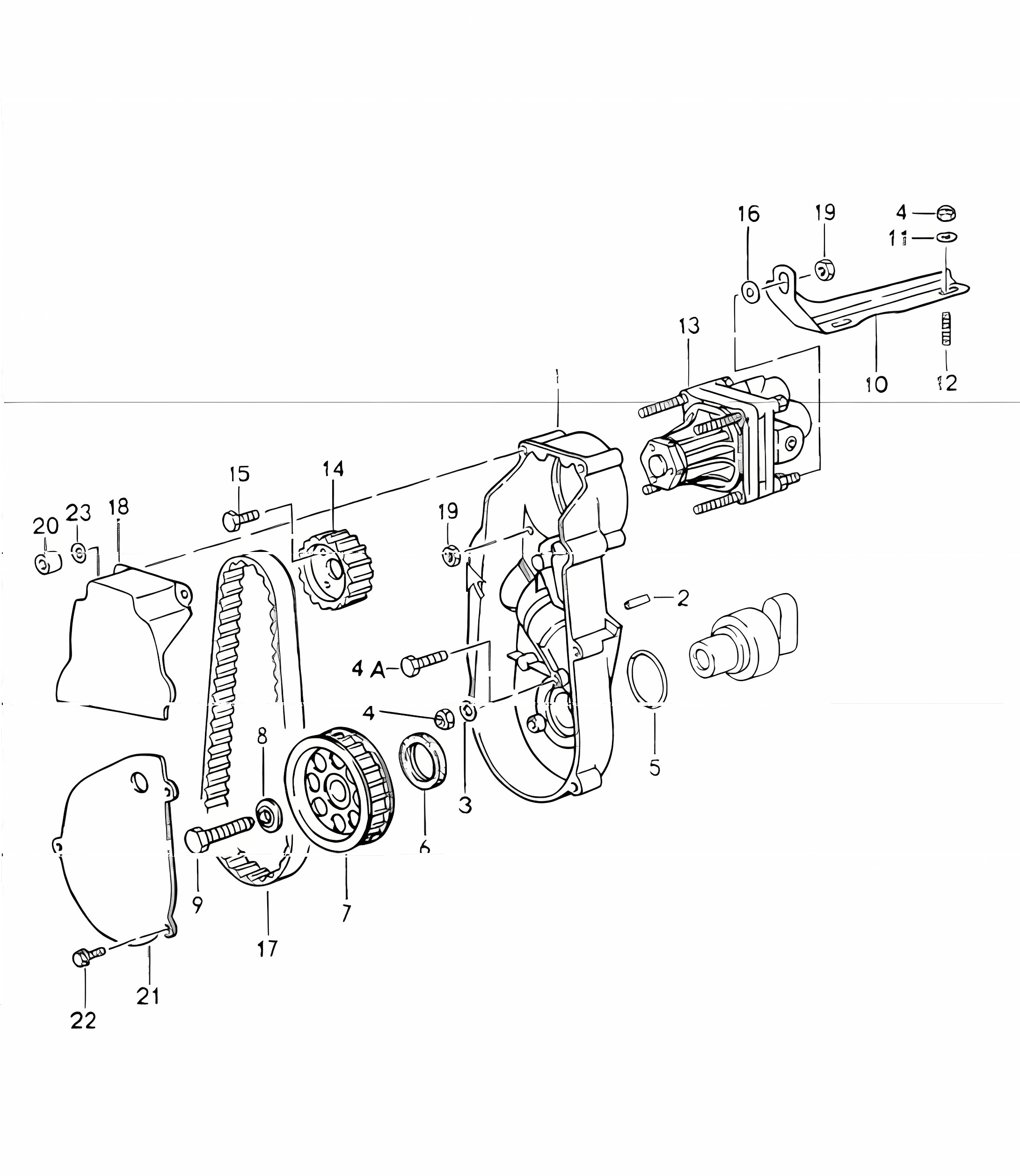 power-steering pump 964 1989-94