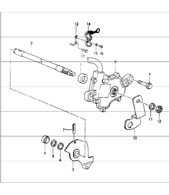 Diagram 320-05 Porsche 911 & 912 (1965-1989) Transmission