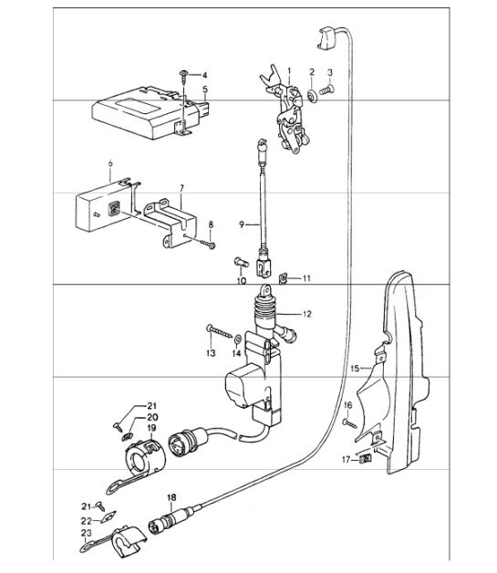 Diagram 804-06 Porsche 997 MKII Turbo 2010-13 Body