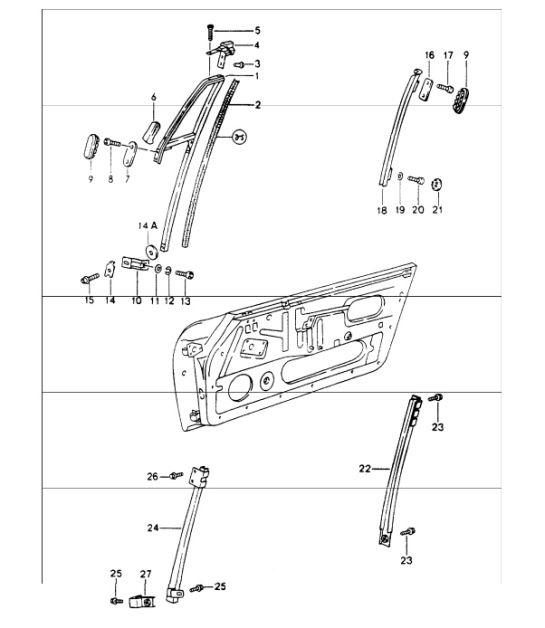 Diagram 804-20 Porsche Macan (95B) MK1 (2014-2018) Body