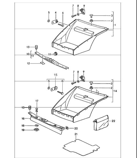 Diagram 807-00 Porsche Panamera 971 MK2 (2021-2023) 