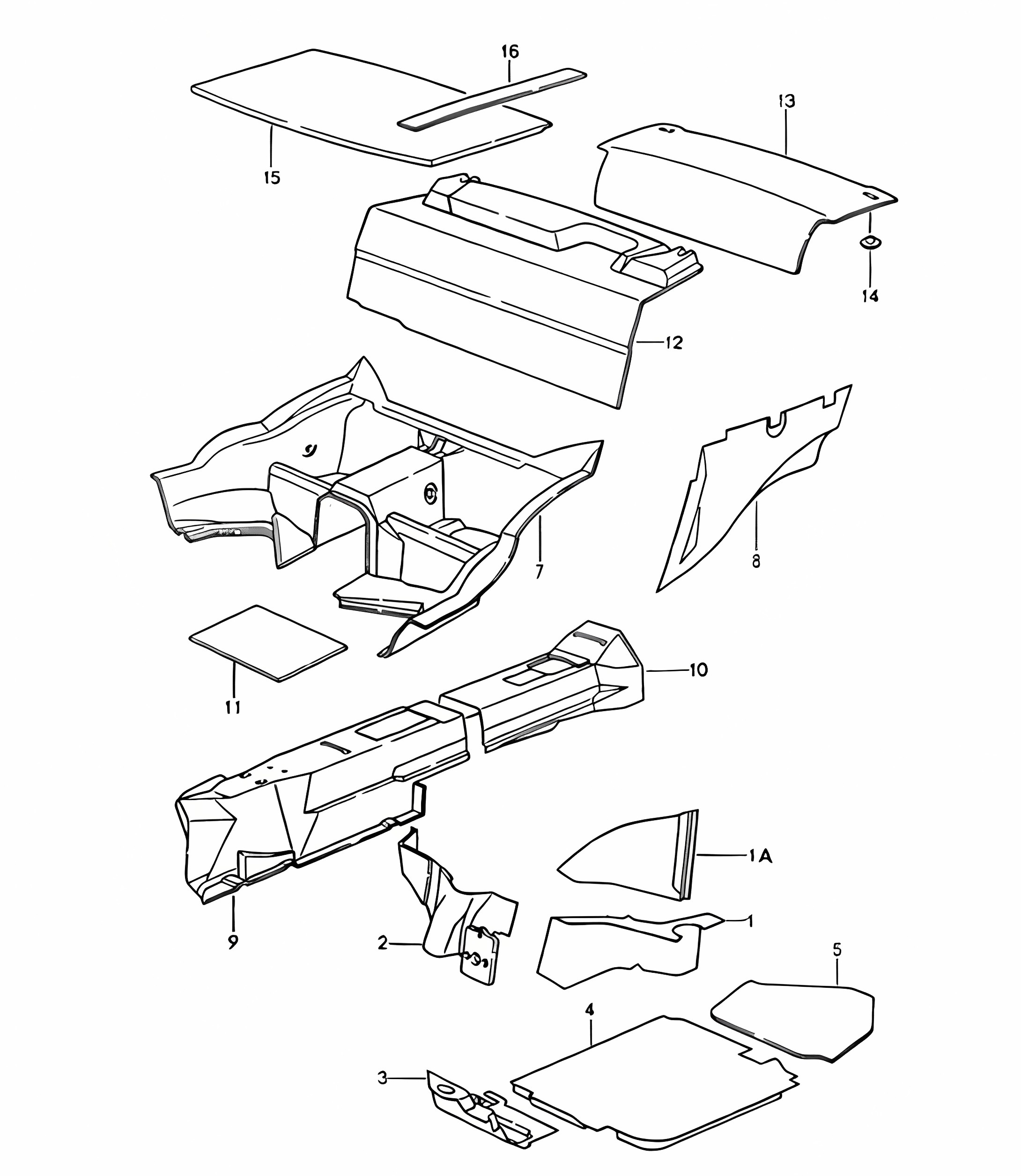 body sound proofing 1 for 964 1989-94