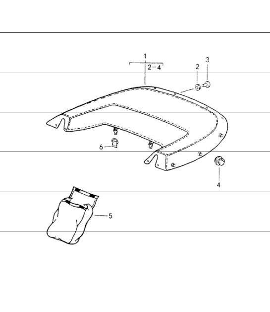Diagram 811-16 Porsche 991 (911) MK2 2016-2019 Body