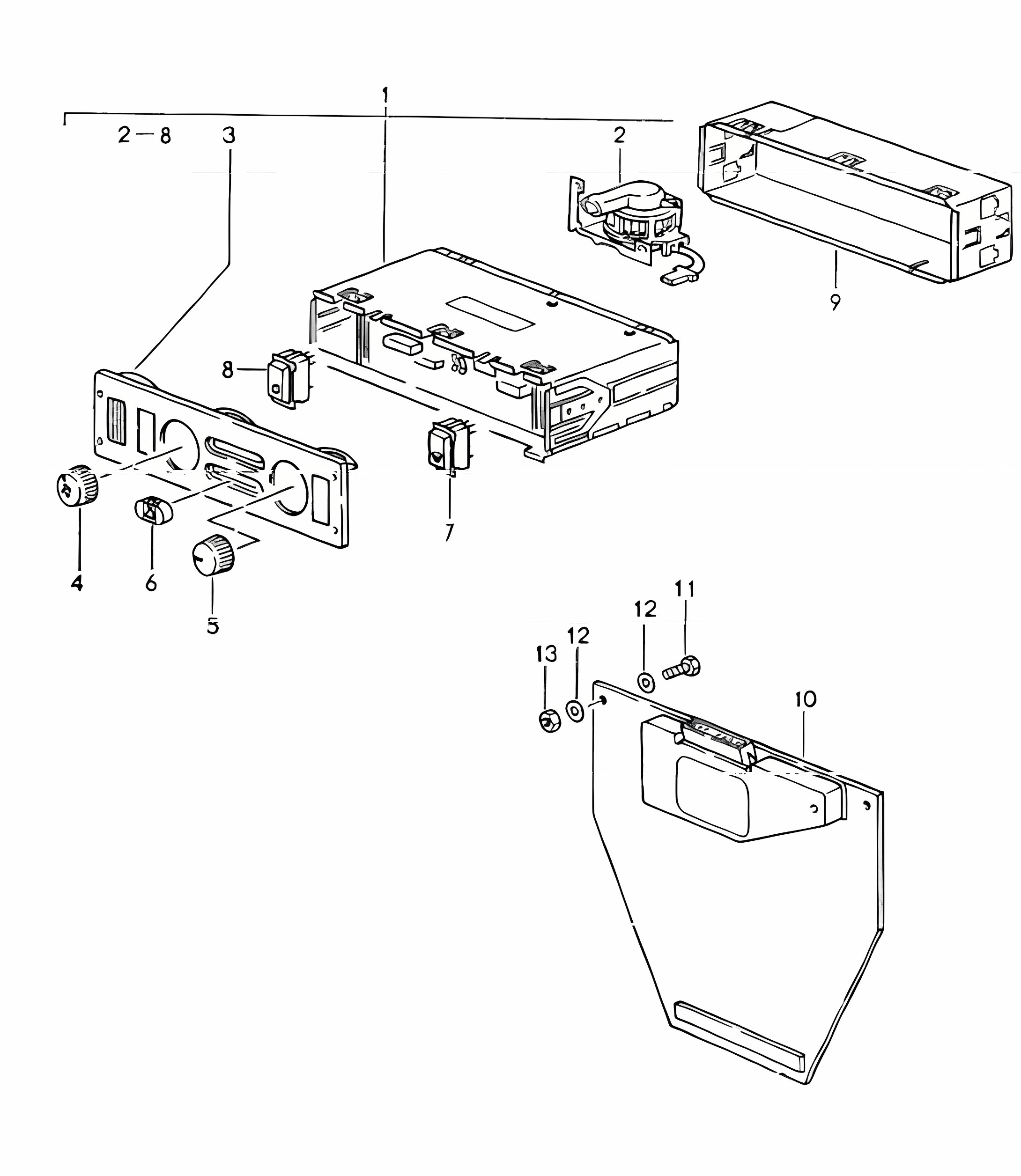 control switch driver 964 1989-94