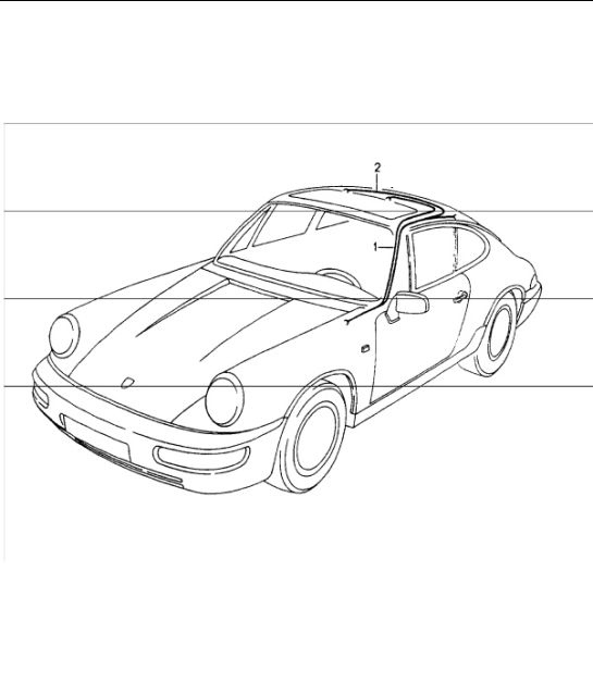 Diagram 902-14 Porsche Boxster 986/987/981 (1997-2016) Electrical equipment