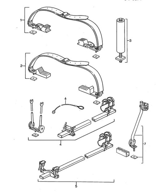 Diagram 002-007 Porsche Boxster 981 2.7L 2012-16 Accessories & others 
