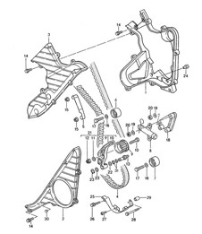 Driving mechanism / Camshaft (Model: M44.43/44) 968 1992-95
