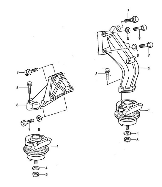 Diagram 109-000 Porsche 911 & 912 (1965-1989) Engine