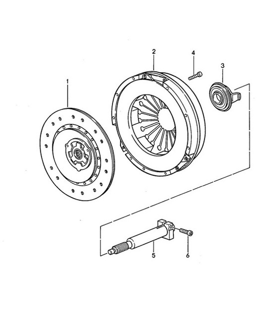 Diagram 301-005 Porsche 911 & 912 (1965-1989) Transmission