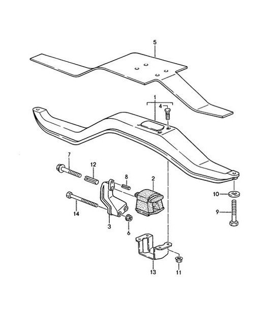 Diagram 306-000 Porsche Boxster 981 Spyder 3.8L 2016 Transmission